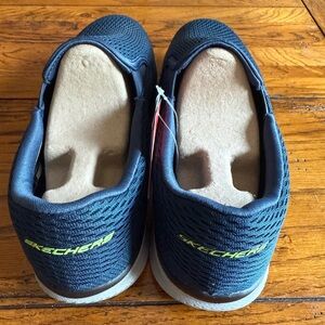 Skechers Dark Blue Slip-On Sneakers